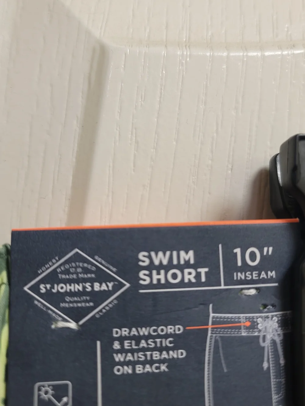 St. John's Bay Green Above Knee Swim Short - NWT - 3XL